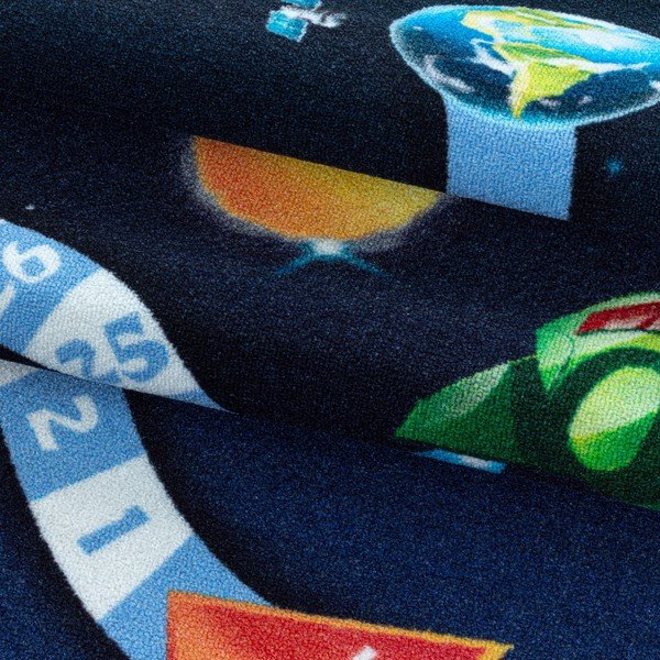 Temno modra otroška preproga 100x150 cm Play Space – Ayyildiz Carpets-image-2