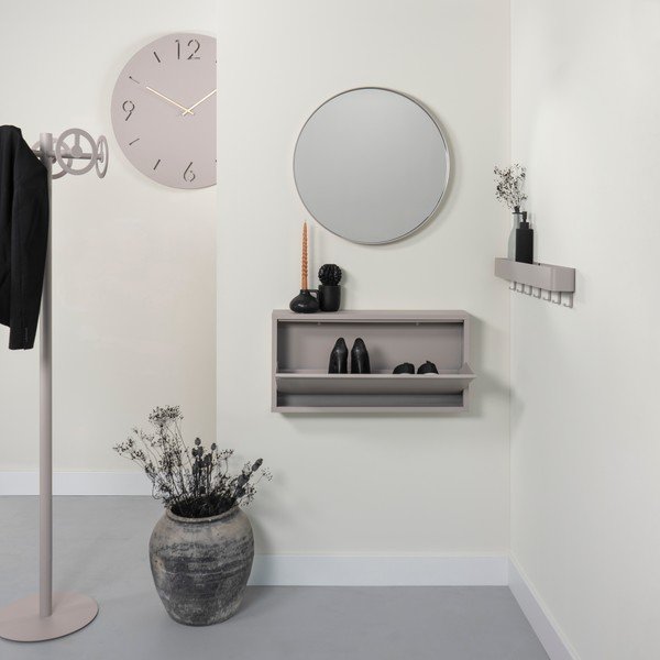 Siv/bež kovinski obešalnik Circle – Spinder Design-image-3