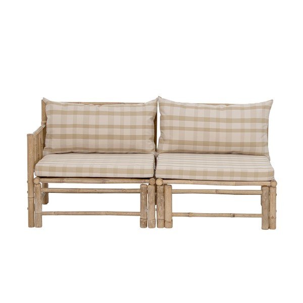 Modul vrtne sedežne garniture v naravni barvi (levi kot) Korfu – Bloomingville-image-4