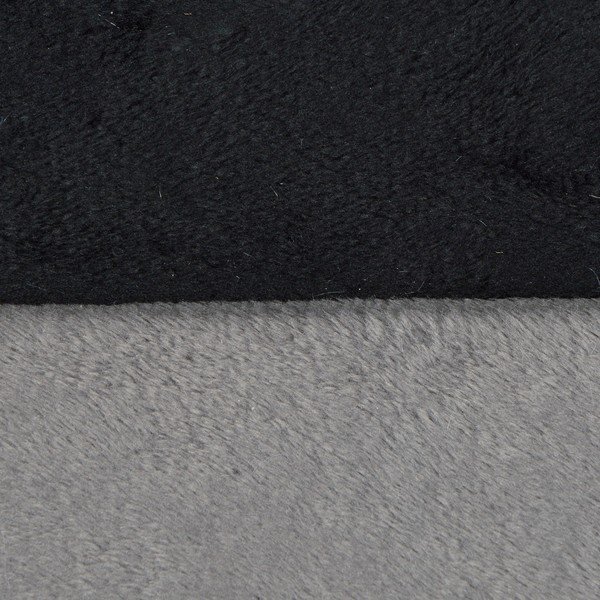 Siva podloga za pse iz semiša 87x55 cm Flakes – Love Story-image-3