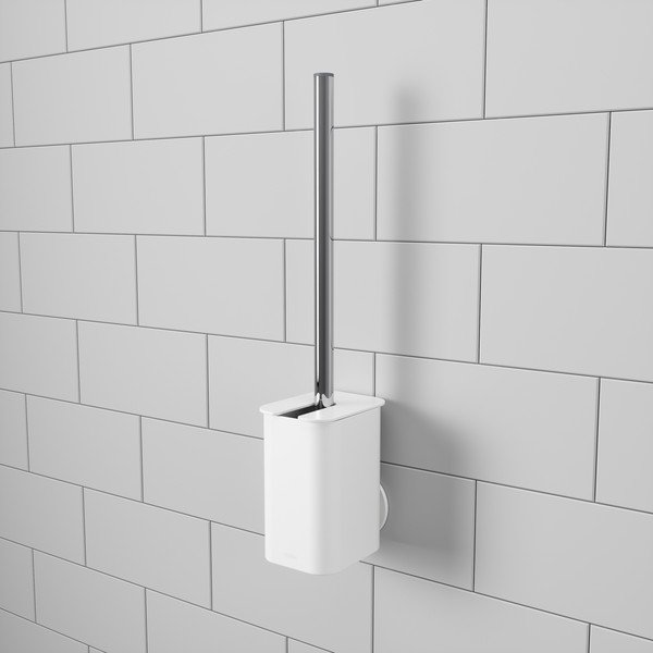 Bela plastična straniščna krtača Flex - Umbra-image-1
