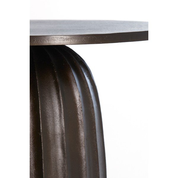 Kovinska okrogla stranska mizica ø 60 cm Veglia – Light & Living-image-3