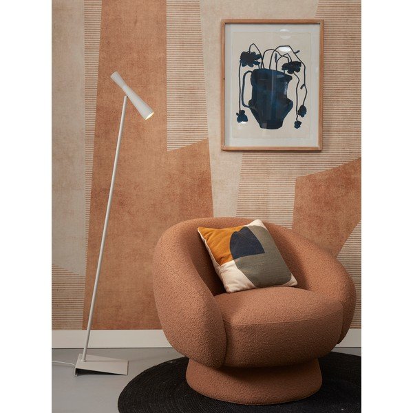 Siva stoječa svetilka s kovinskim senčnikom (višina 145,5 cm) Bordeaux – it's about RoMi-image-1