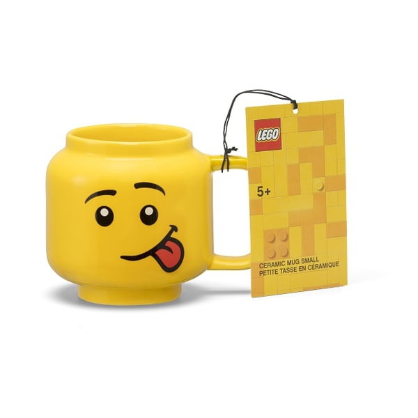 Rumena keramična otroška skodelica 255 ml Head - LEGO®-image-2