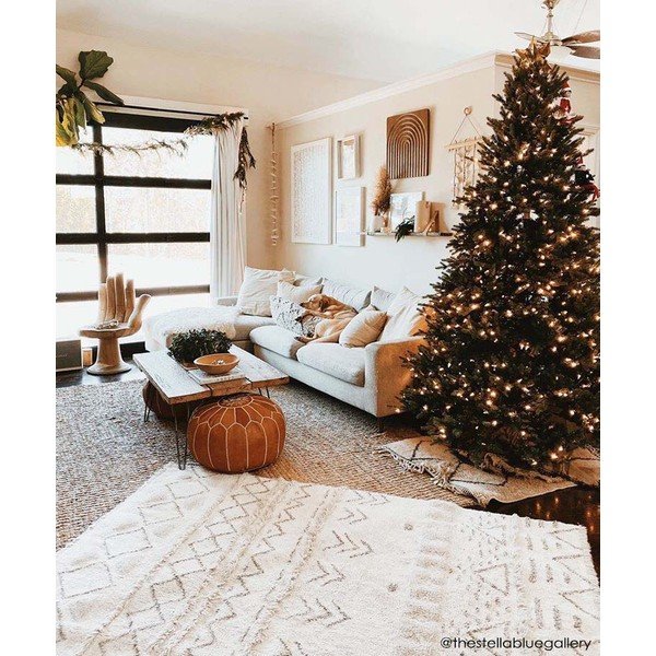 Kremno bela pralna ročno tkana volnena preproga 170x240 cm Lakota Day – Lorena Canals-image-3