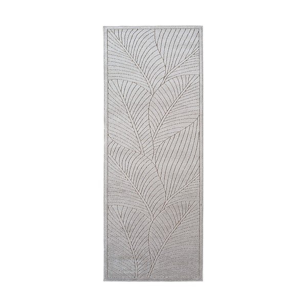 Zunanji in notranji tekač v srebrni barvi 80x250 cm Nova 1203 – Ayyildiz Carpets