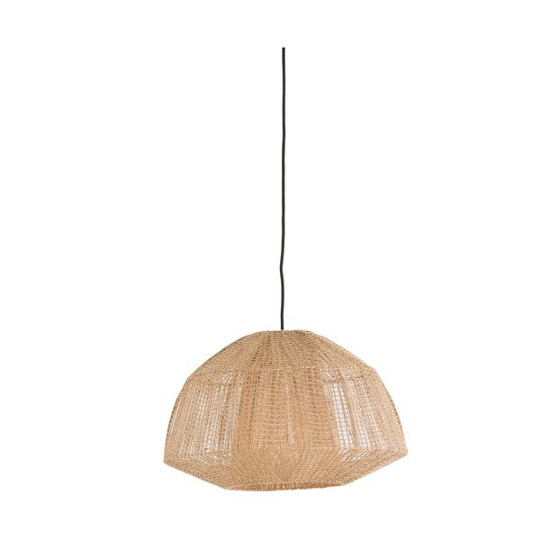 Viseča svetilka v naravni barvi ø 10 cm Macul – Light & Living