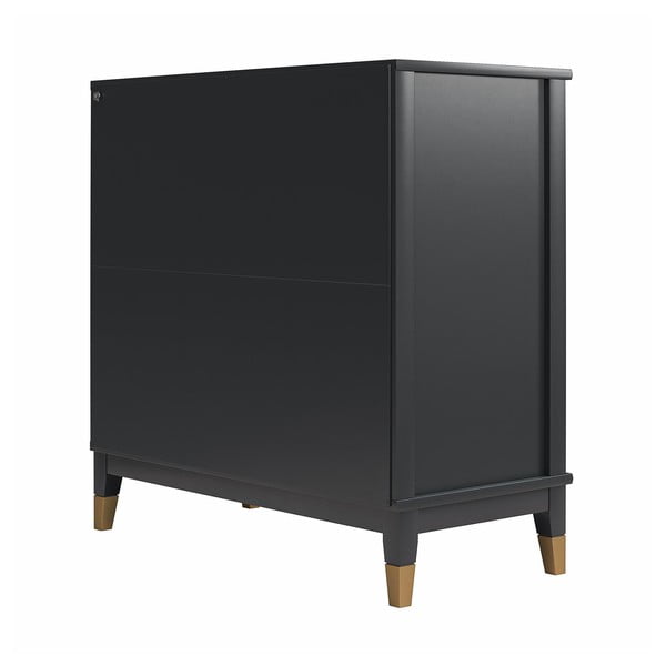 Črna omarica 84x84 cm Westerleigh – CosmoLiving by Cosmopolitan-image-2