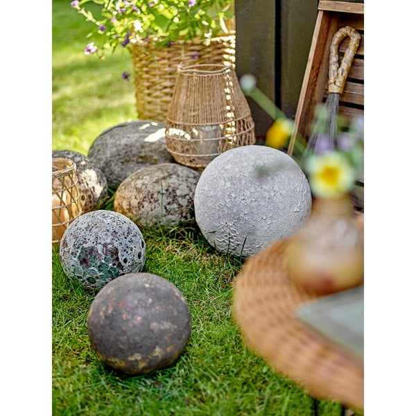 Vrtna okrasna krogla iz terakote Reese – Bloomingville-image-2