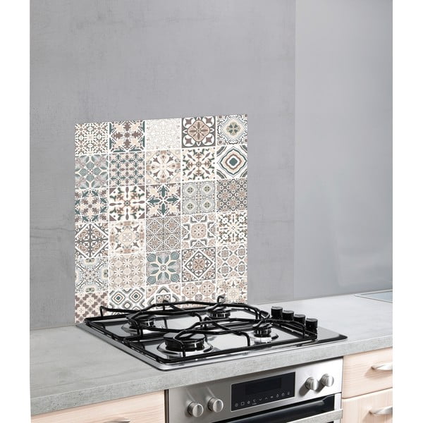 Steklena zaščitna plošča za štedilnik Wenko Splashback Tile Glass-image-1