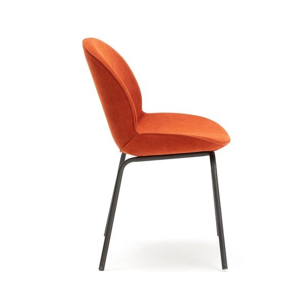 Oranžni jedilni stoli v kompletu 2 ks Vicky – Marckeric-image-4