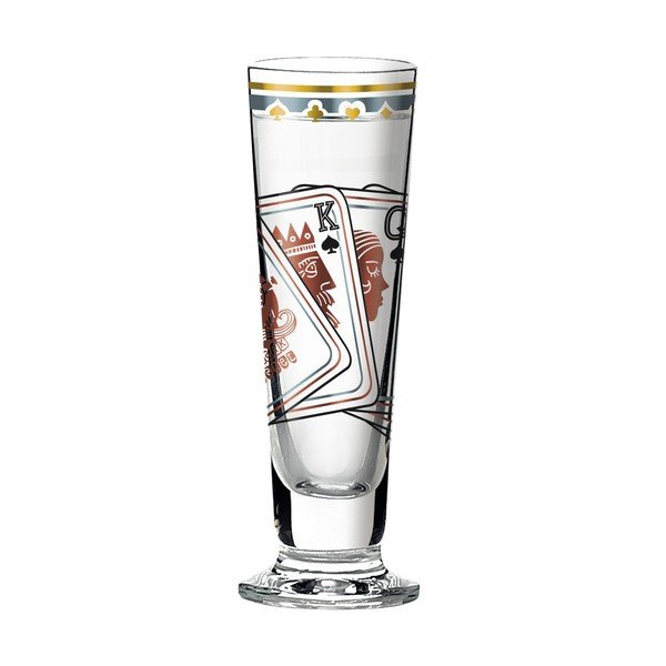 Komplet kristalnega kozarca in 5 podstavkov Ritzenhoff Sascha Morawetz, 50 ml