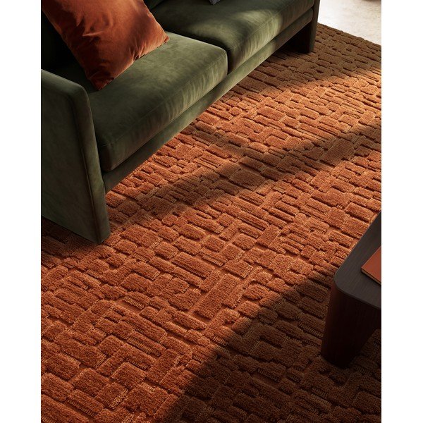 Preproga v barvi terakote 200x290 cm – Asiatic Carpets-image-1