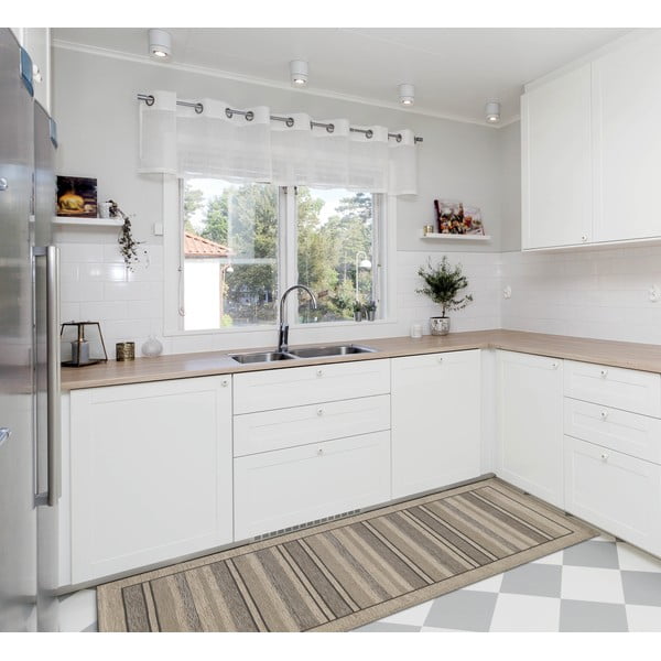 Bež tekač Floorita Velur, 55 x 280 cm-image-2