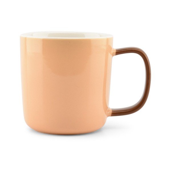 Oranžna skodelica iz porcelana new bone china 370 ml Mae – ONA