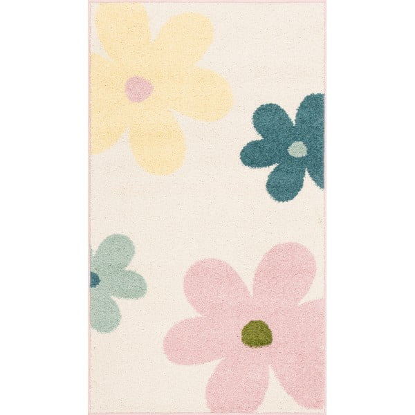 Slonokoščena otroška preproga 80x150 cm Lolly Cream – FD