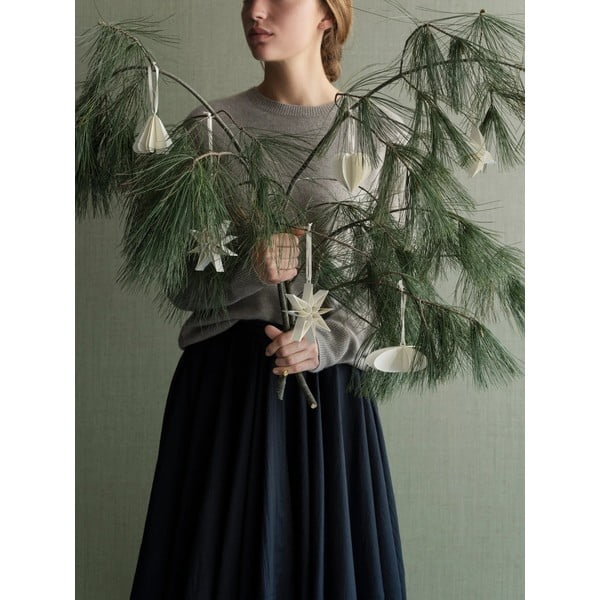 Papirnati okraski za jelko v kompletu 4 ks 4 cm Kazary – Blomus-image-1