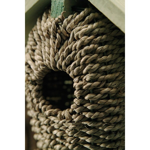 Ptičja hišica iz morske trave Esschert Design, višina 26,2 cm-image-1