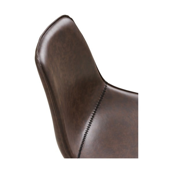 Temno rjav pisarniški stol Monaco – House Nordic-image-2