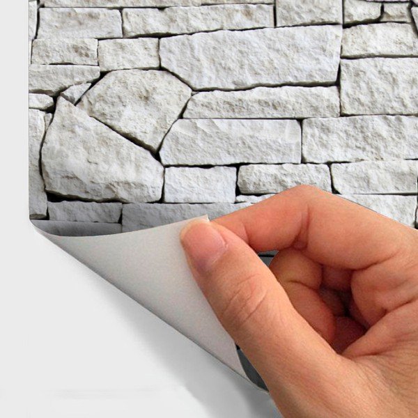 Stenska nalepka Ambiance Stenski materiali Stones of The Midi, 40 x 40 cm-image-1