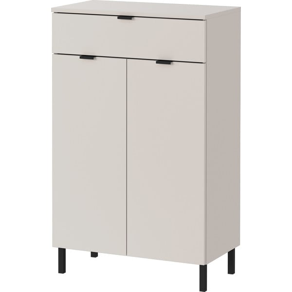 Kremno bela visoka kopalniška omarica 60x97 cm Arcena – Germania-image-2