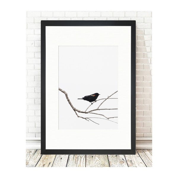 Slika 24x29 cm Bird on the Branch – Vavien Artwork-image-1
