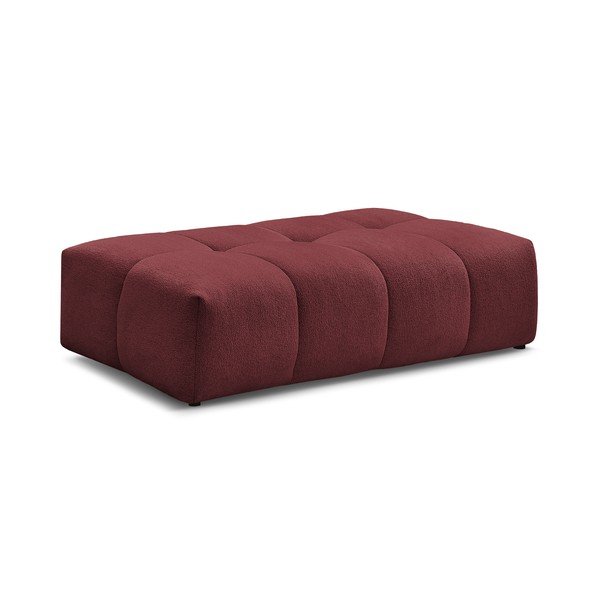 Bordo rdeč tabure iz šenilje Everest – Bobochic Paris-image-3