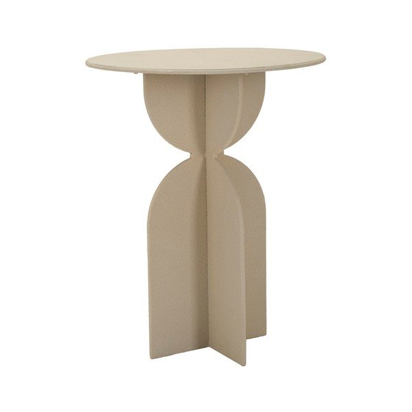 Kovinska okrogla stranska mizica ø 45 cm Dune – Mauro Ferretti