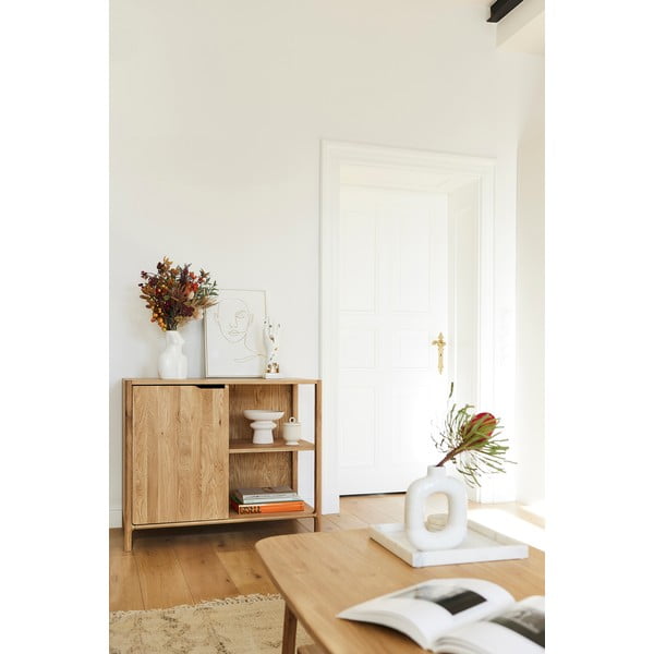 Omarica iz masivnega hrasta 95x80 cm Twig – The Beds-image-4