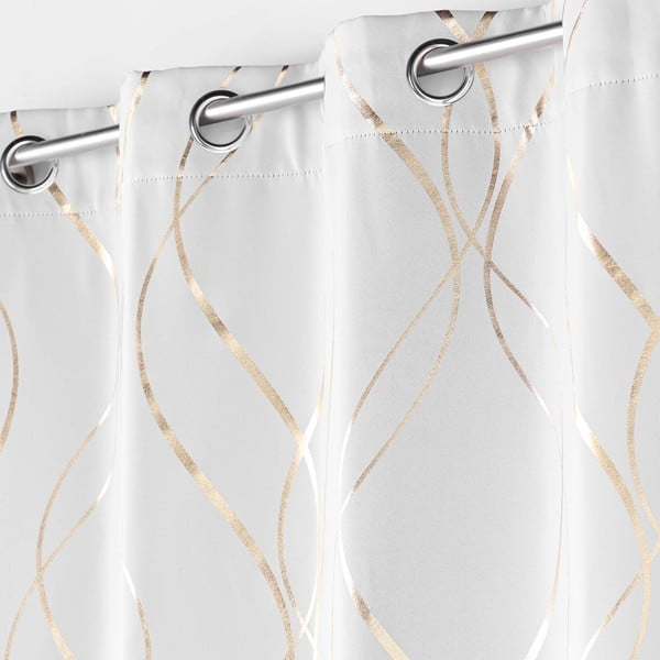 Svetlo siva zatemnitvena zavesa 135x240 cm Elise – douceur d'intérieur-image-1