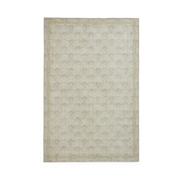 Svetlo zelena pralna preproga 122x170 cm Deco Peacock – Catherine Lansfield