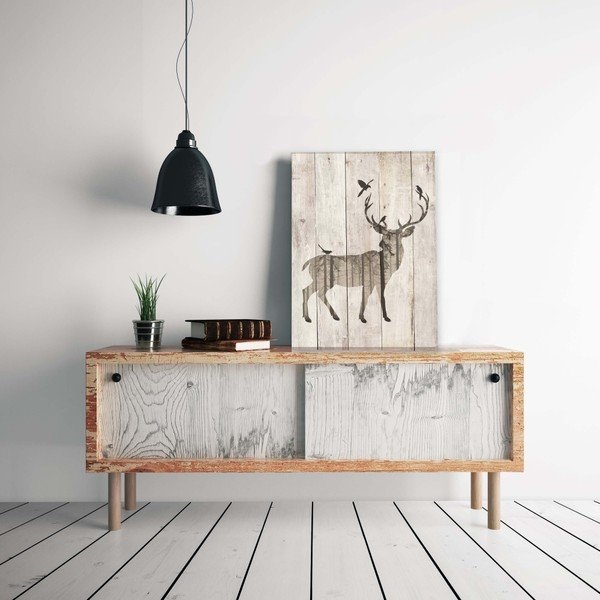 Lesen dekorativni znak 40x60 cm Deer – Really Nice Things-image-1