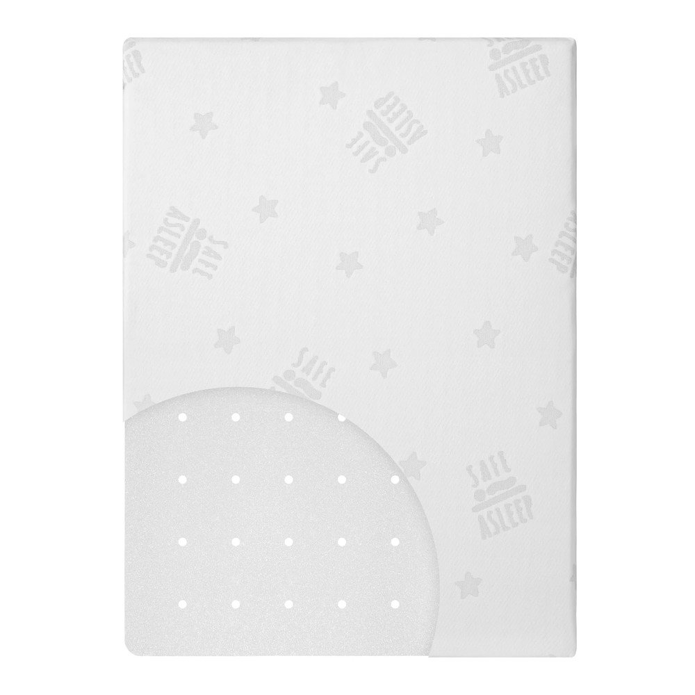 Otroška vzmetnica iz pene z odstranljivo prevleko 95x70 cm Safe Asleep®