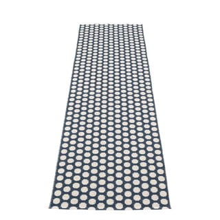 Temno moder zunanji in notranji tekač 70x250 cm Noa Dark Blue – Pappelina