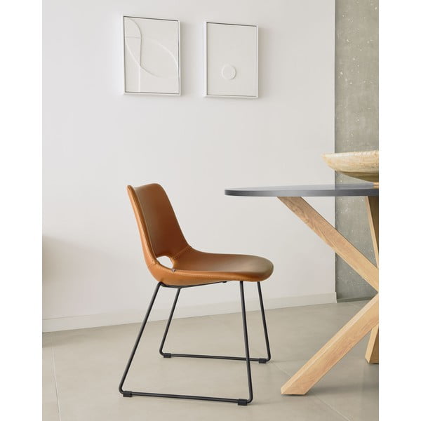 Rjav jedilni stol Kave Home Zahara-image-1