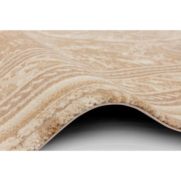 Bež volnena preproga 133x180 cm Emily – Agnella-image-2