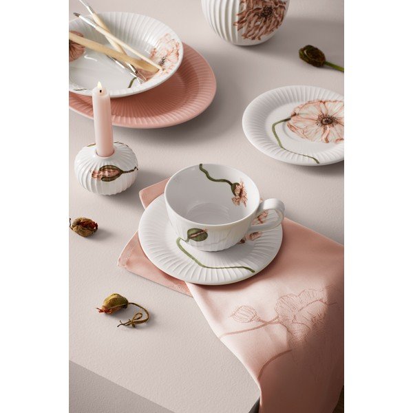 Bela porcelanasta skodelica 380 ml Hammershøi Poppy – Kähler Design-image-1