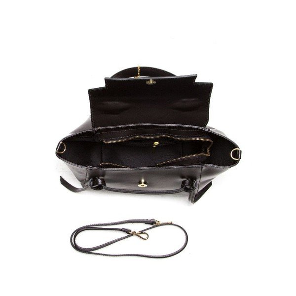 Isabella Rhea 394 Nero usnjena torbica-image-3