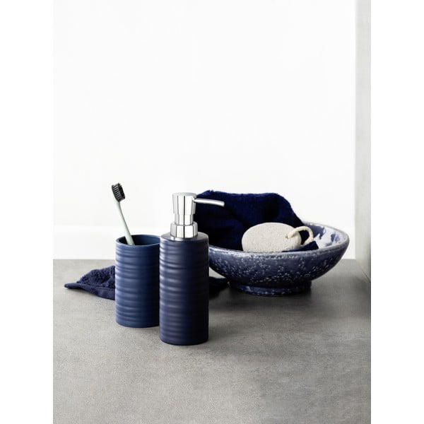 Temno moder keramičen dozirnik za milo 0.26 l Mila – Wenko-image-1