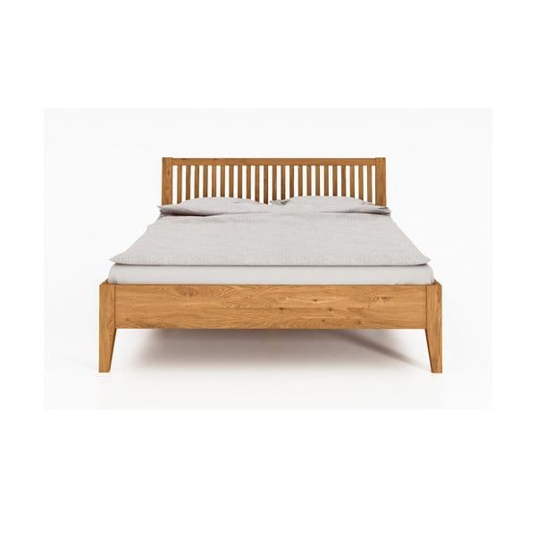 Hrastova zakonska postelja 160x200 cm Odys - The Beds-image-2