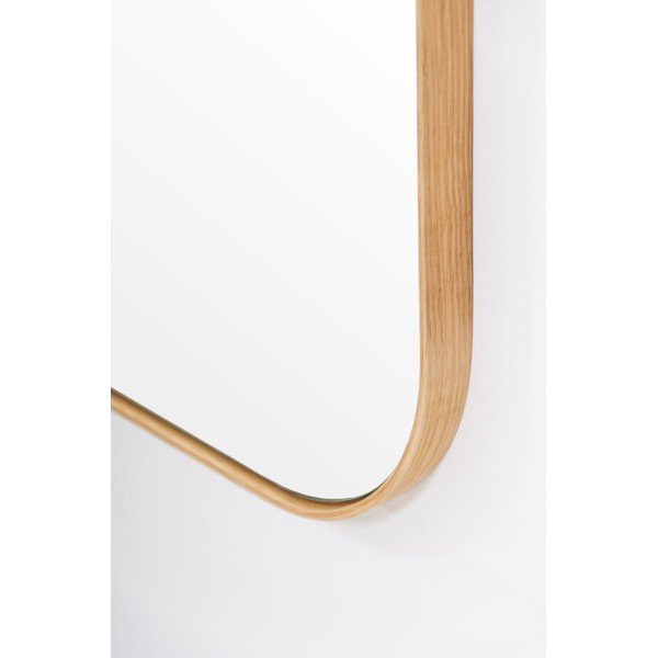 Stensko ogledalo s hrastovim okvirjem Wireworks Gaze, 41 x 114 cm-image-3