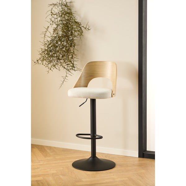 Barski stoli v kompletu z nastavljivo višino 2 ks (višina sedeža 84 cm) Lucy – Actona-image-1