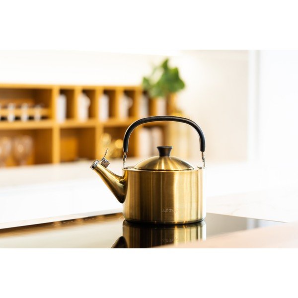 Grelnik za vodo iz nerjavečega jekla v zlati barvi 1,5 l Diamante – Vialli Design-image-2