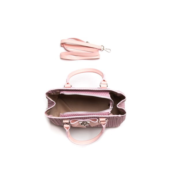 Usnjena torbica Luisa Vanini 872 Rosa-image-3