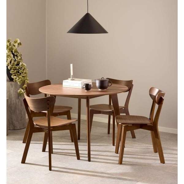 Okrogla jedilna miza ø 105 cm Roxby – Actona-image-1