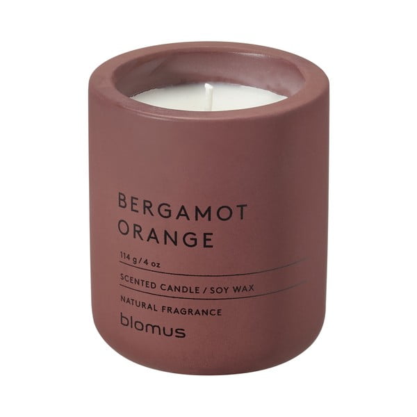 Dišeča sveča iz sojinega voska čas gorenja 24 h Fraga: Bergamot Orange – Blomus