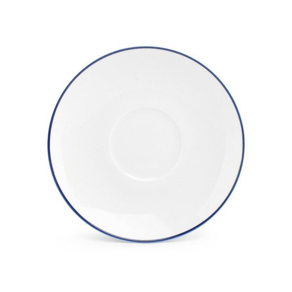 Bel porcelanast čajni krožniček ø 14,5 cm Basic White – BonBistro