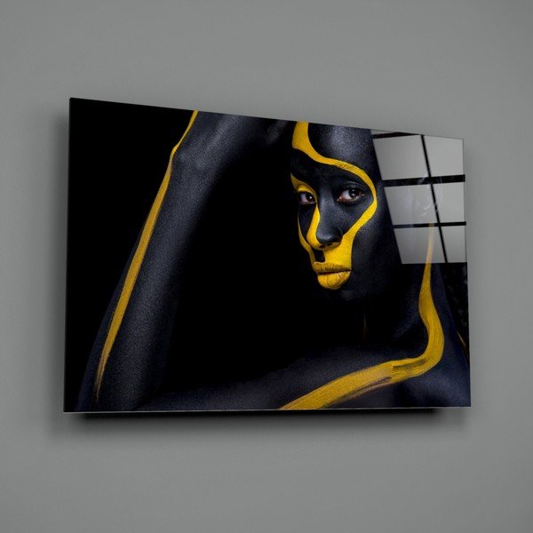 Steklena slika Insigne Yellow Lines-image-4