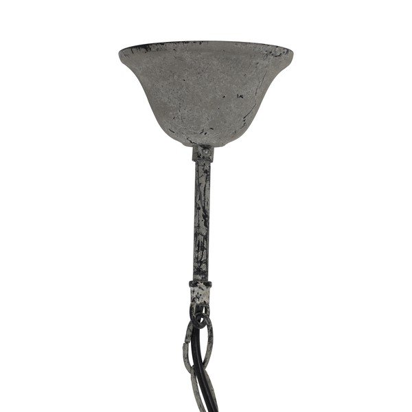 Bela viseča svetilka s kovinskim senčilom ø 36 cm Luna – Light & Living-image-3