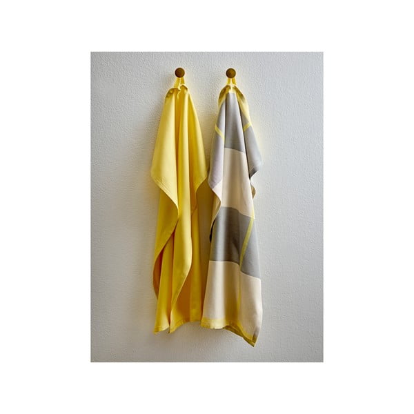 Bombažne kuhinjske krpe v kompletu 2 ks 50x70 cm Blocks – Södahl-image-1